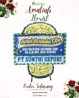 Papan Bunga Duka di Jatinangor