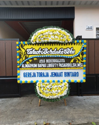 Papan Bunga Duka di Jatinangor